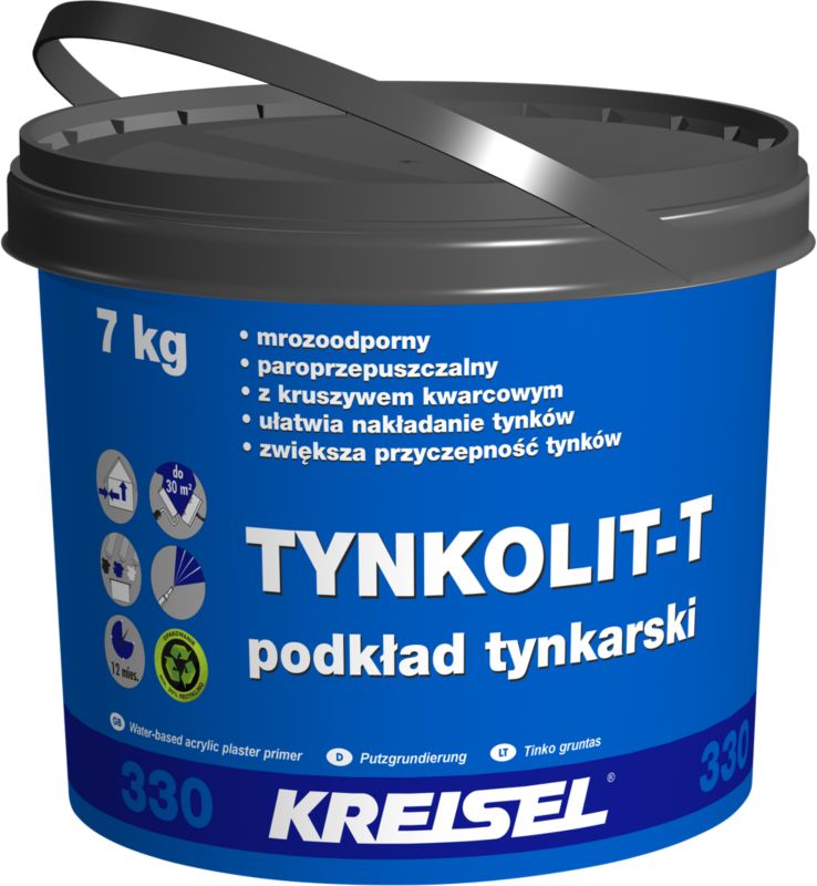 Grunt pod tynki Kreisel Tynkolit T330 biały 7 kg