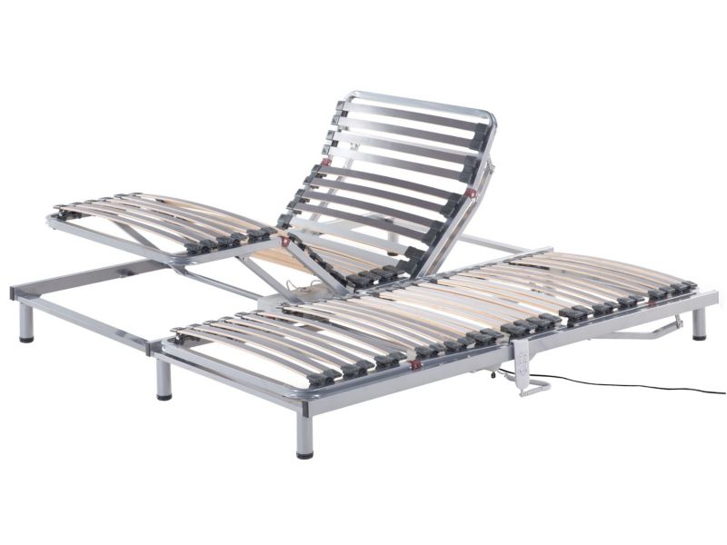 Stelaż Comfort 180 x 200 cm Srebrny 1 kpl