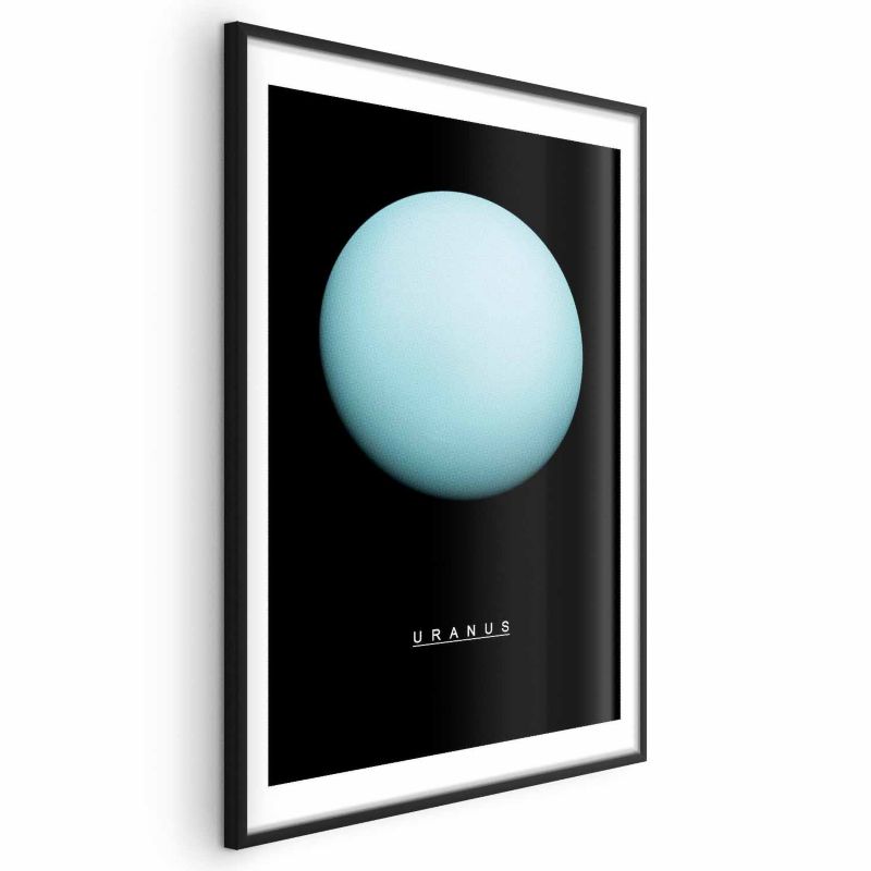Plakat Artgeist Uran 29,7x42 cm z ramą czarną 1 szt