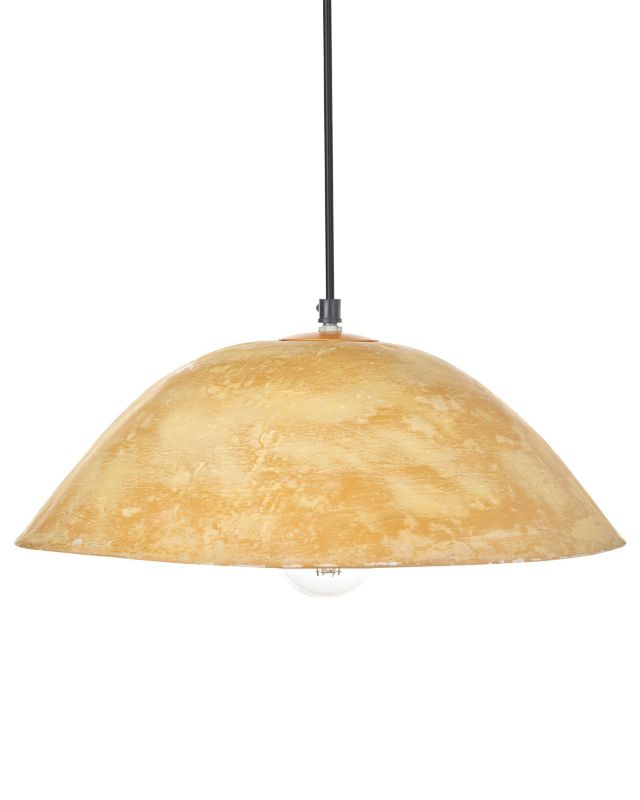Lampa wisząca Wayambo Papier-mâché Żółty 1 szt.