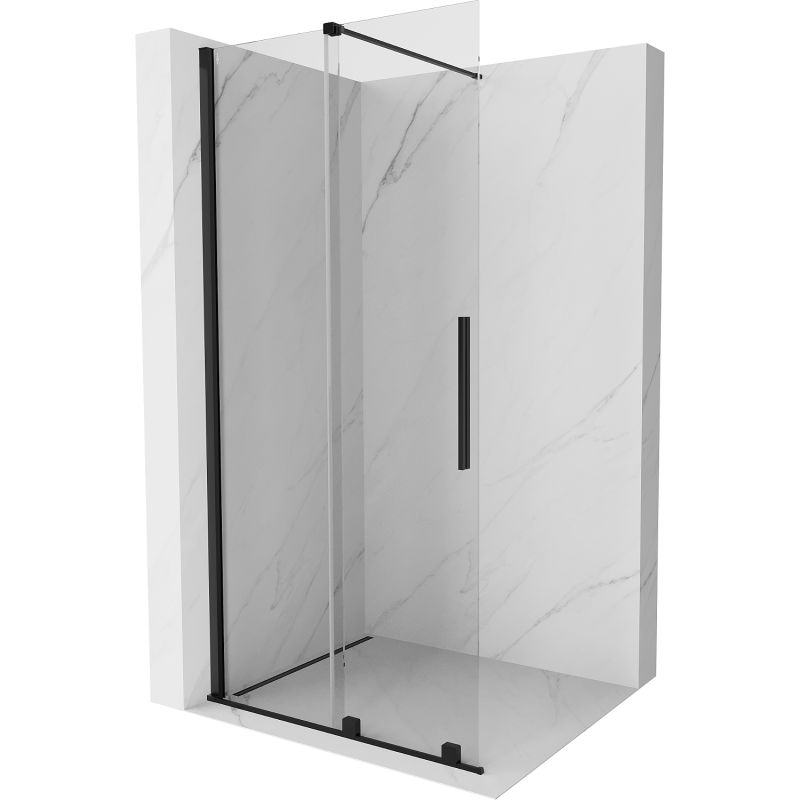 Ścianka prysznicowa rozsuwana Mexen Velar czarna 80x200 cm 871-080-000-03-70 871-080-000-03-70 1 szt.