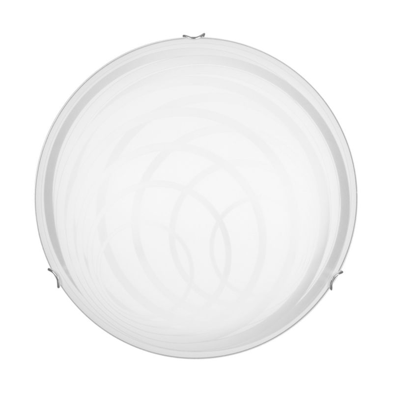 Lampa Sufitowa SPOT Light 1xLED 18W Subtelna Biel w Klasycznej Kompozycji od Polskiego Producenta, 1 szt.