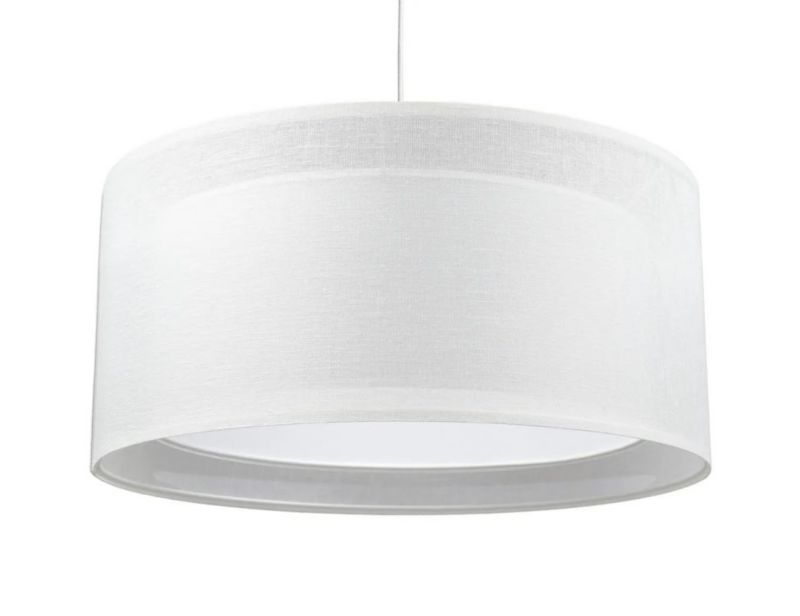 Lampa Bps Koncept wisząca DUO LEN LIGHT 50 biała 1 szt