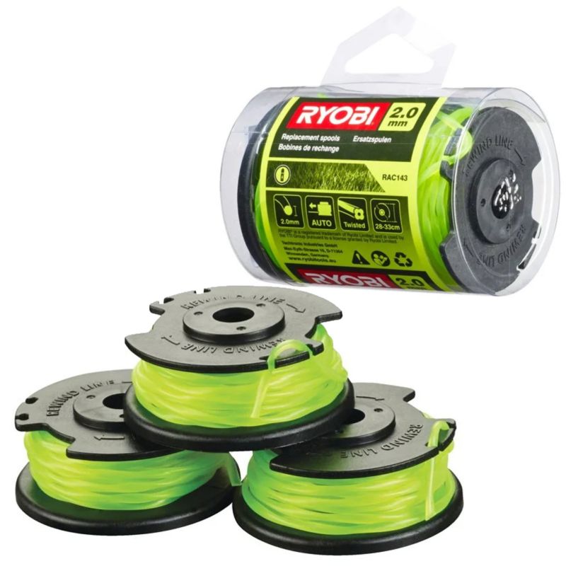 Szpule z Żyłką Ryobi 2mm 3 elementy 1 szt.