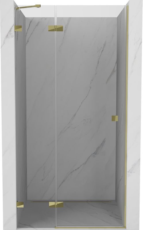 Drzwi prysznicowe Mexen Lunar złote 75x200 cm 1 szt.