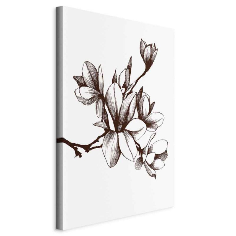 Obraz Artgeist Renesansowe magnolie 60 x 90 cm płótno włoskie 1 szt