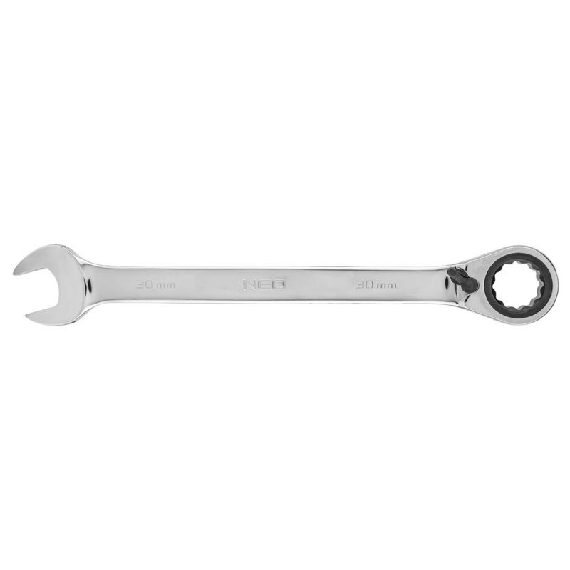 Klucz płasko-oczkowy NEO TOOLS z grzechotką i przełącznikiem 30 mm 1 szt