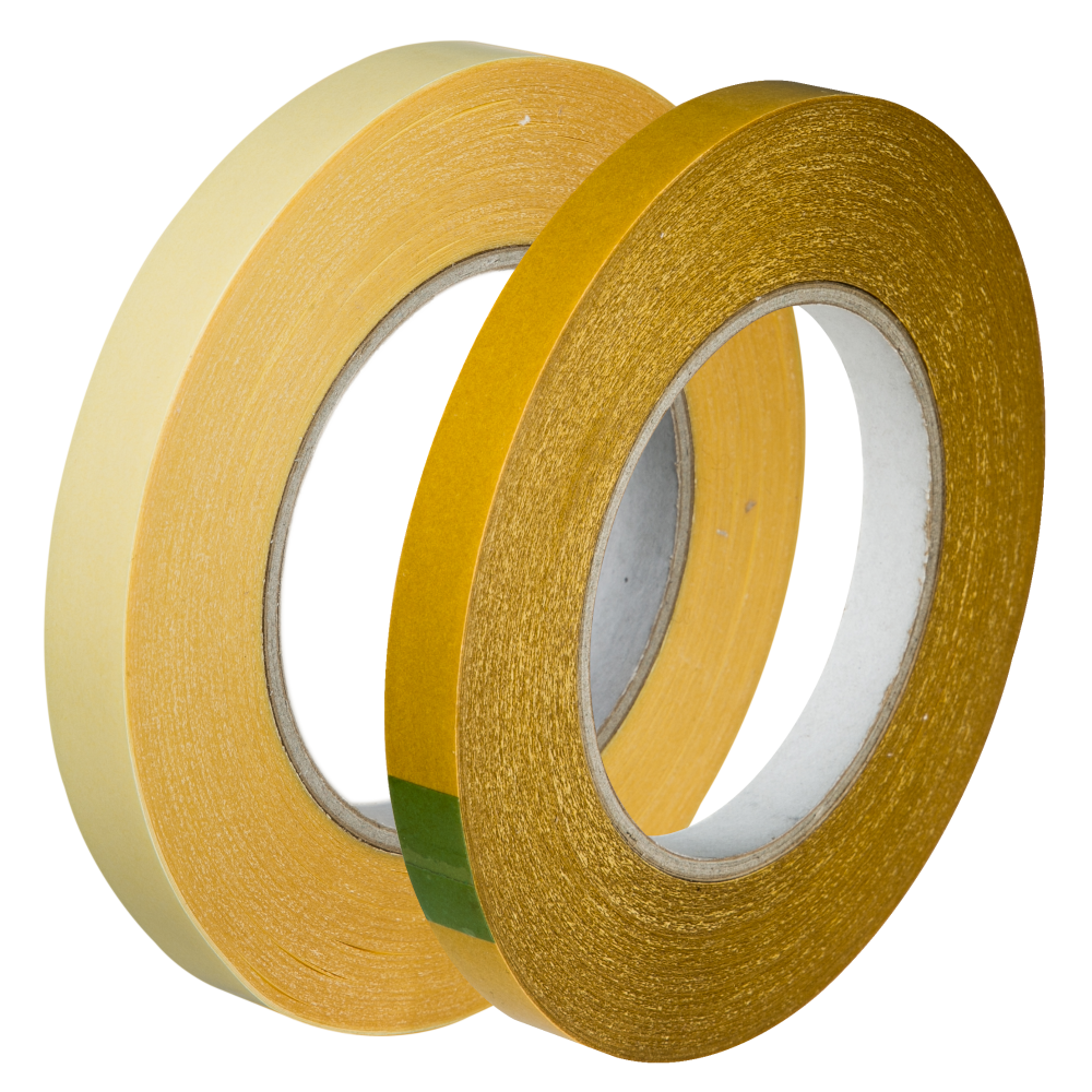 Taśma Dwustronna Folia PP, Klej Kauczukowy, Grubość 0.095mm 15MM 50MB - Opakowania.Online