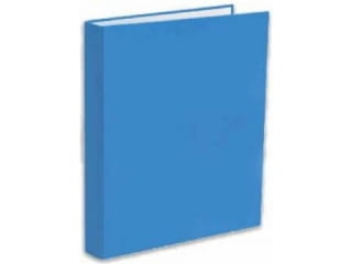 SEGREGATOR A4/2RINGI 4CM NIEBIESKI pastel