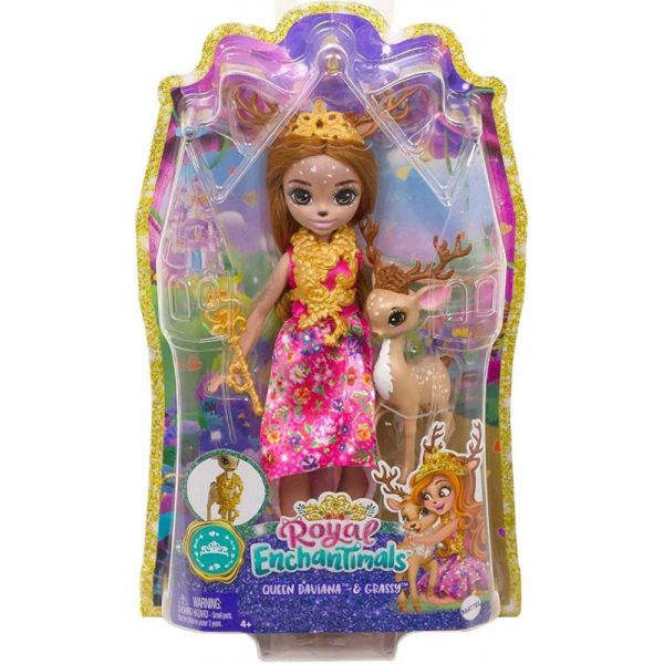 Lalka Enchantimals królewna ze zwierzątkiem