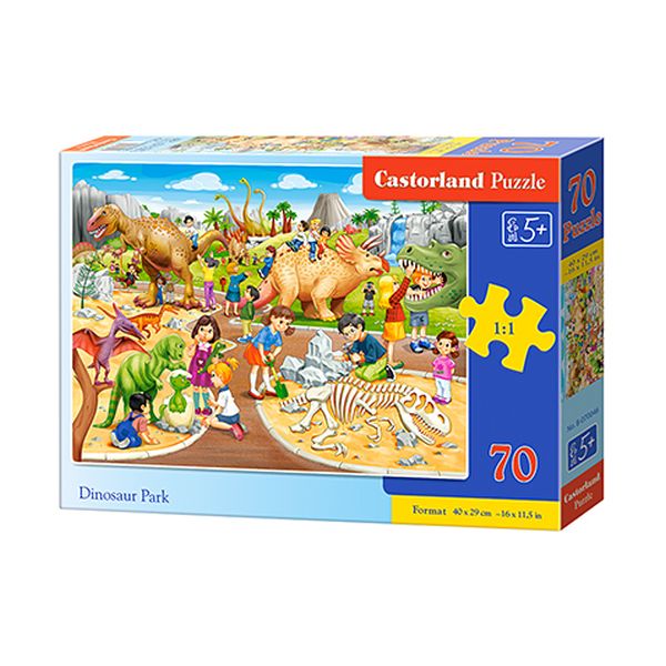 Puzzle 70 el. B-070046 Dinosaur Park