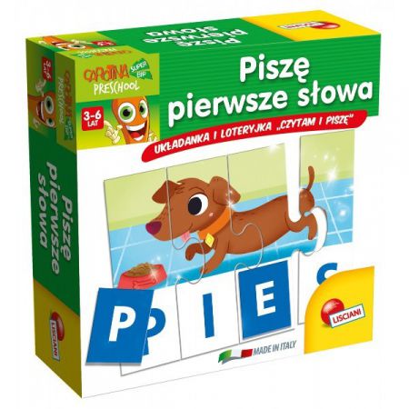 Pisze pierwsze słowa, Carotina, Lisciani
