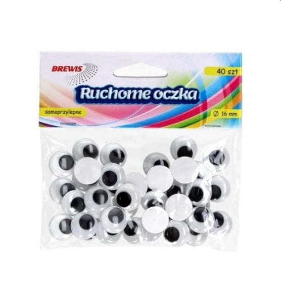 RUCHOME OCZKA 16MM