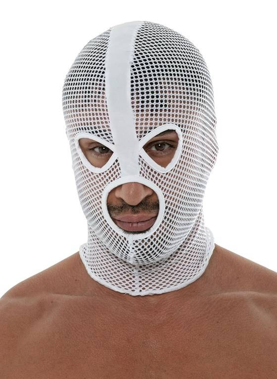 Siateczkowa przewiewna maska | Biała | Circuit Mesh Hood | TOF Paris | TOF241BU