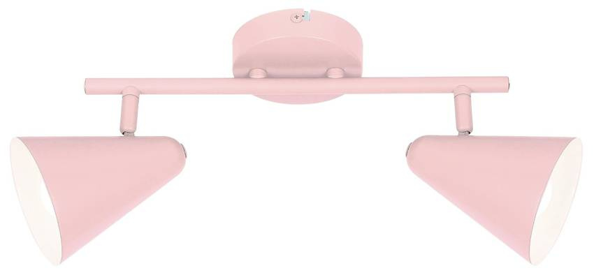 Lampa ścienna Amor listwa E14 jasny róż