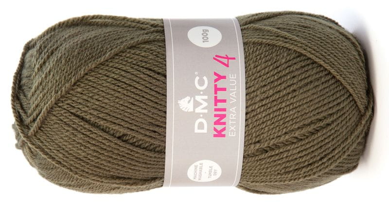 WŁÓCZKA DMC KNITTY 4 KOL.632 / KHAKI