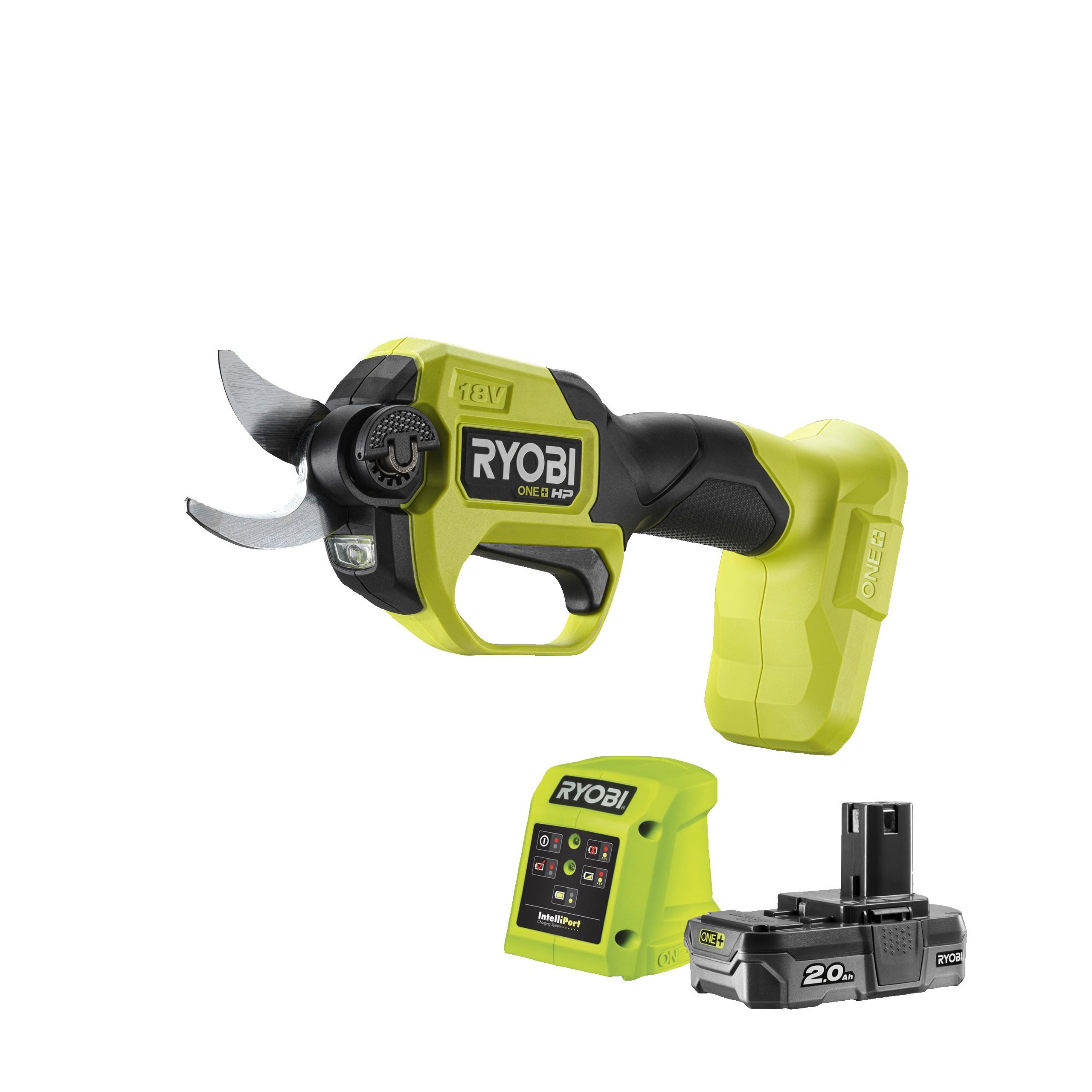 Sekator bezszczotkowy 18V ONE+ HP w zestawie z akumulatorem 2.0Ah i ładowarką 1.5A