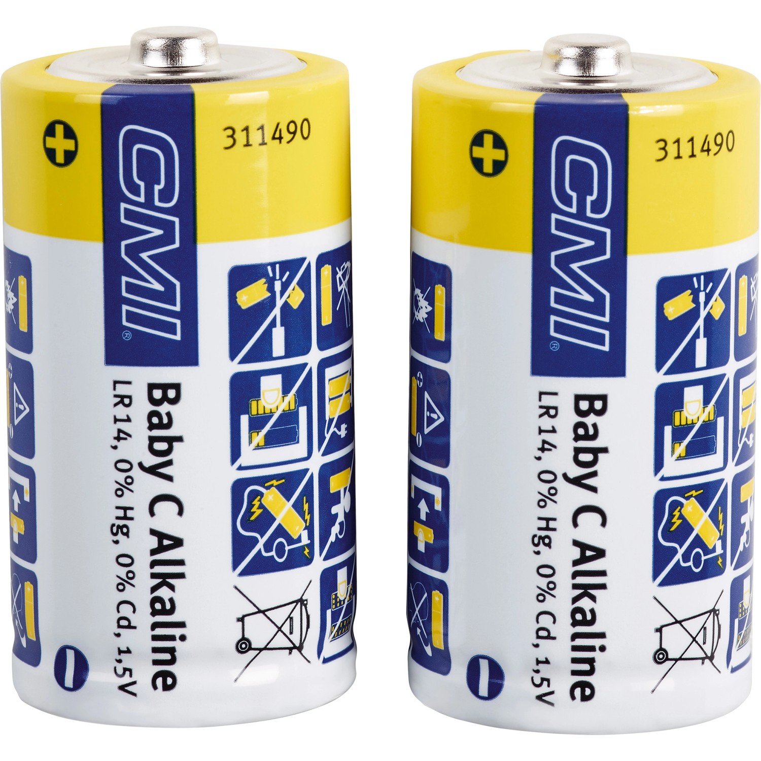 CMI Baterie alkaliczna LR 14 1,5V - 2 szt