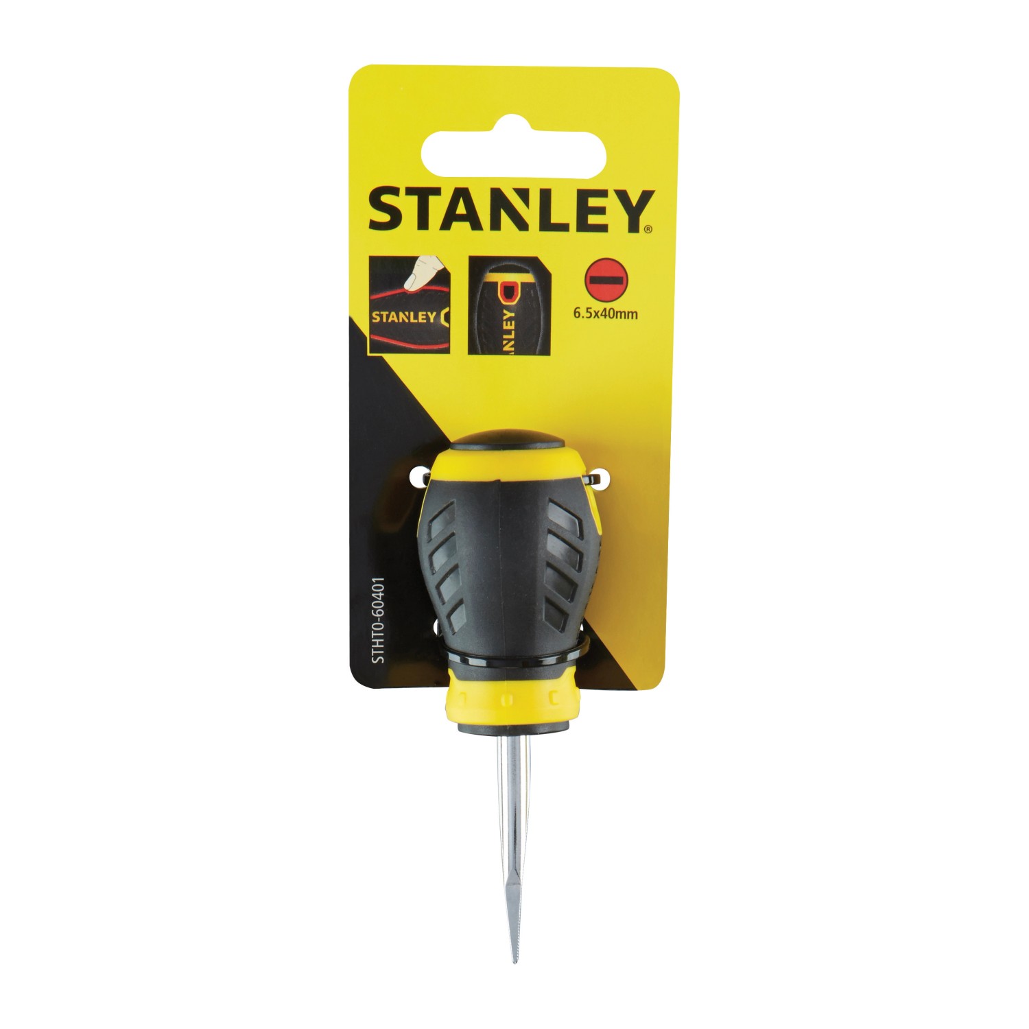 Stanley Wkrętak Essential płaski, 6.5 mm x 40 mm