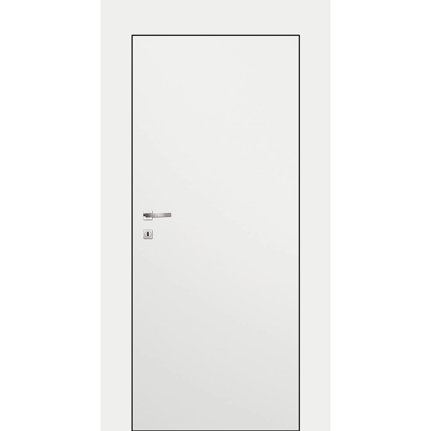 Skrzydło ukryte zagruntowane do samodzielnego wykoń. Compact otw. do zew. 80 P