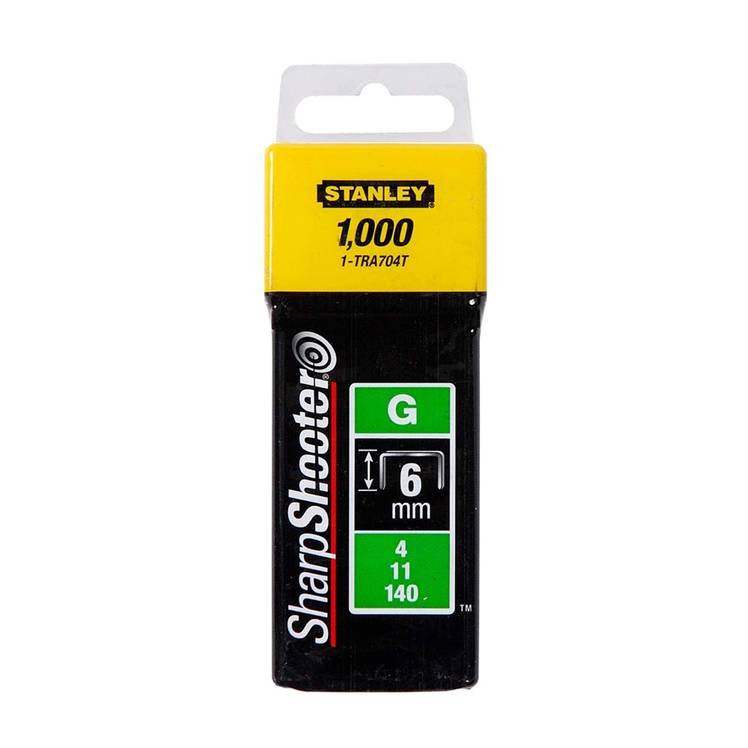 Stanley Zszywka G 6 mm/1/4" HD 1.000 szt. Typ G 4/11/140