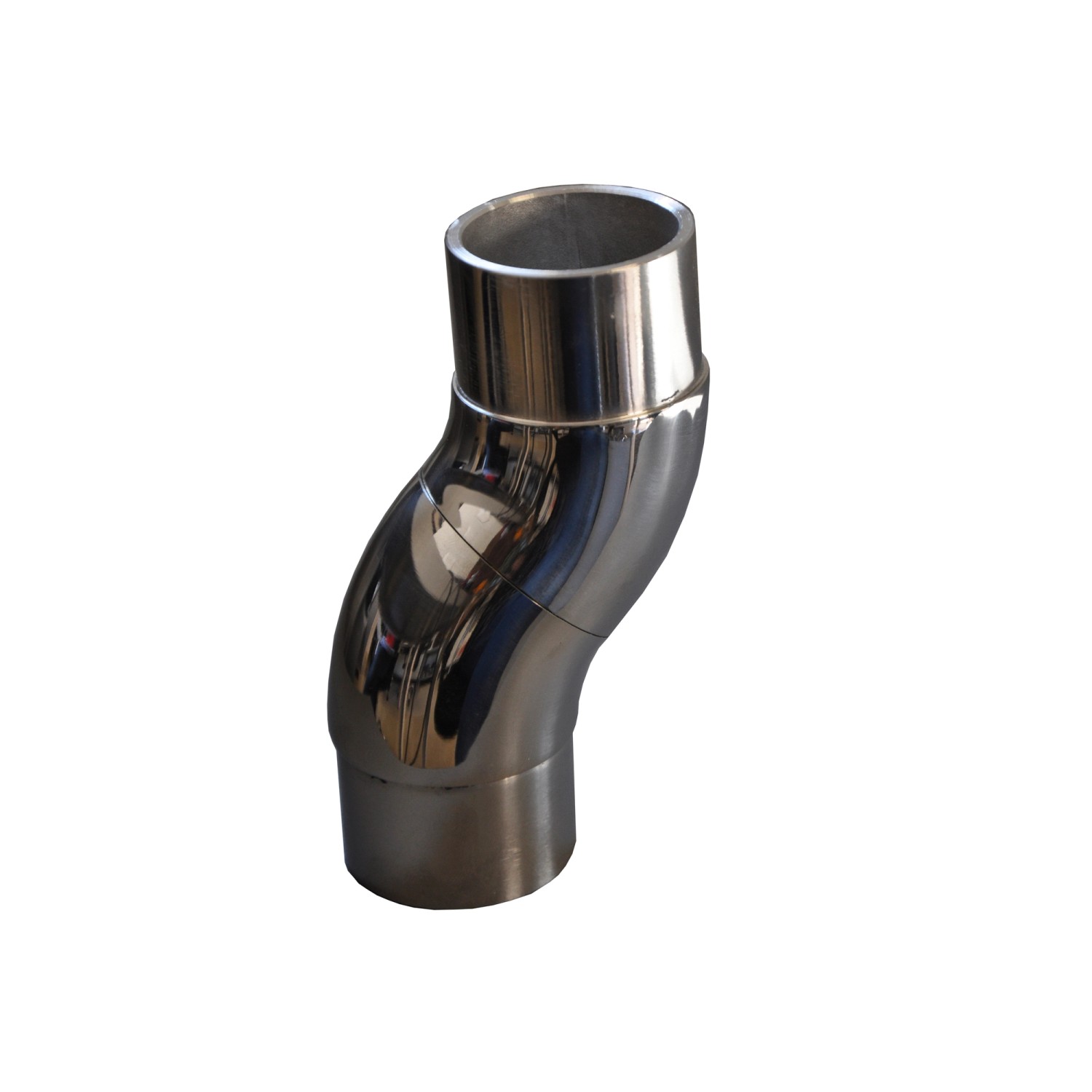 Knap Łącznik poręczy regulowany śr. 42,4 mm polerowany