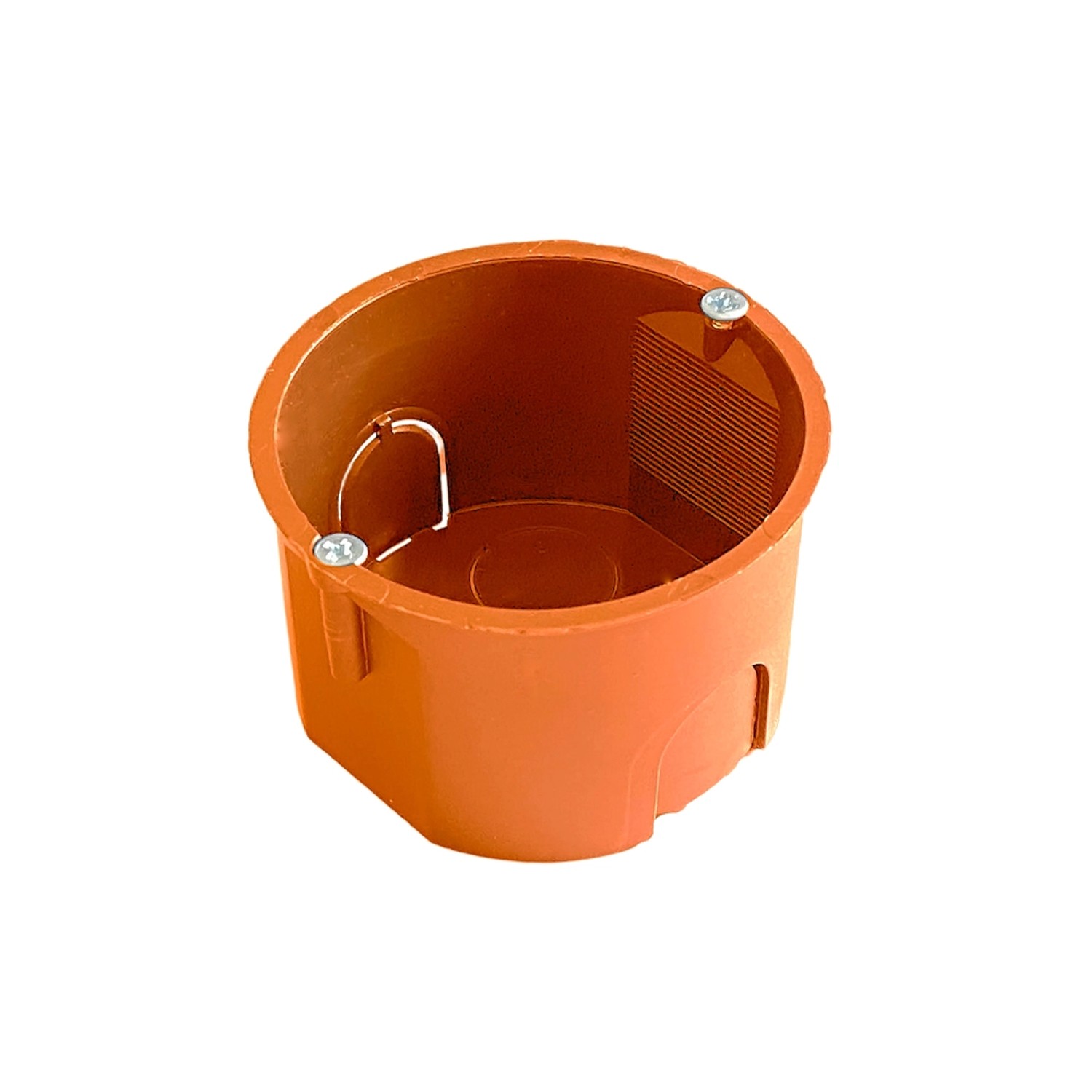 Puszka PK-60 podtynkowa płytka z wkrętami 36x14x4,5