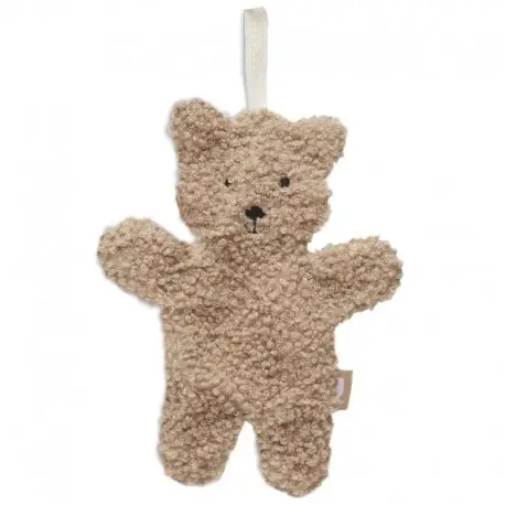 Jollein - przytulanka dou dou z zawieszką na smoczek TEDDY BEAR Biscuit BTTB