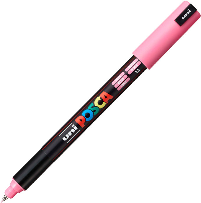 Marker Posca PC-1MR, z farbą plakatową, 0.7mm, różowy