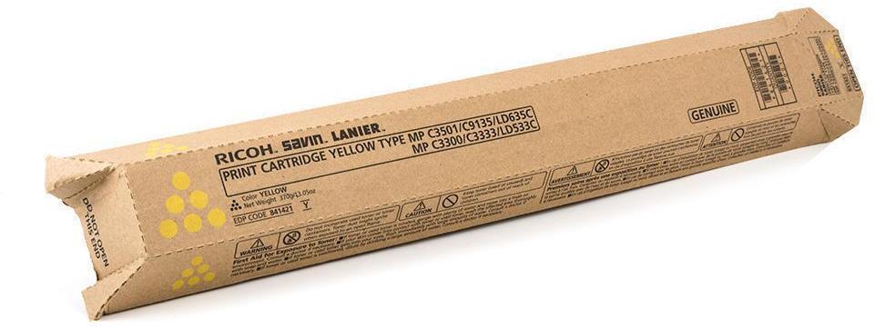 Toner Ricoh 841425 (842044), 16000 stron, yellow (żółty)