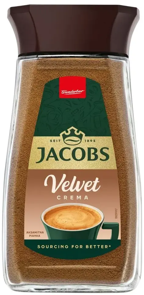 Outlet: USZKODZONE OPAKOWANIE Kawa rozpuszczalna Jacobs Velvet, 200g