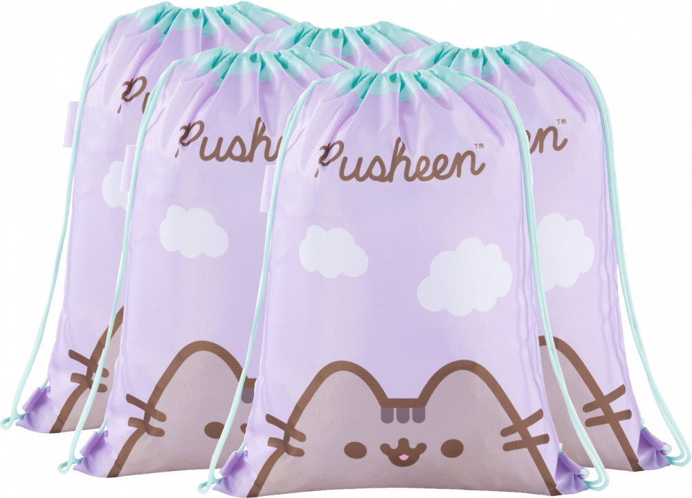 5x Worek na buty Pusheen Violet