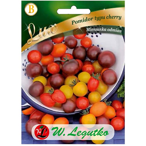 1 pac, Roșie cherry, amestec de soiuri - Semințe: Mod de ambalare: 0.2 g