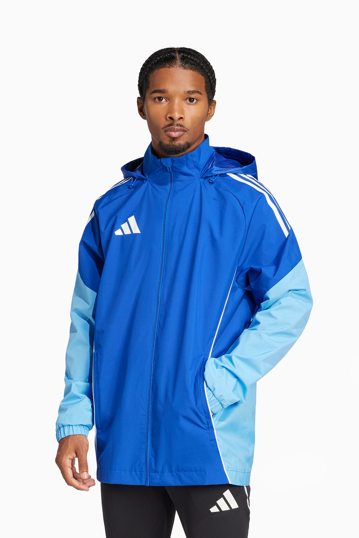 Kurtka adidas Tiro 25 Competiton Allweather - Niebieski