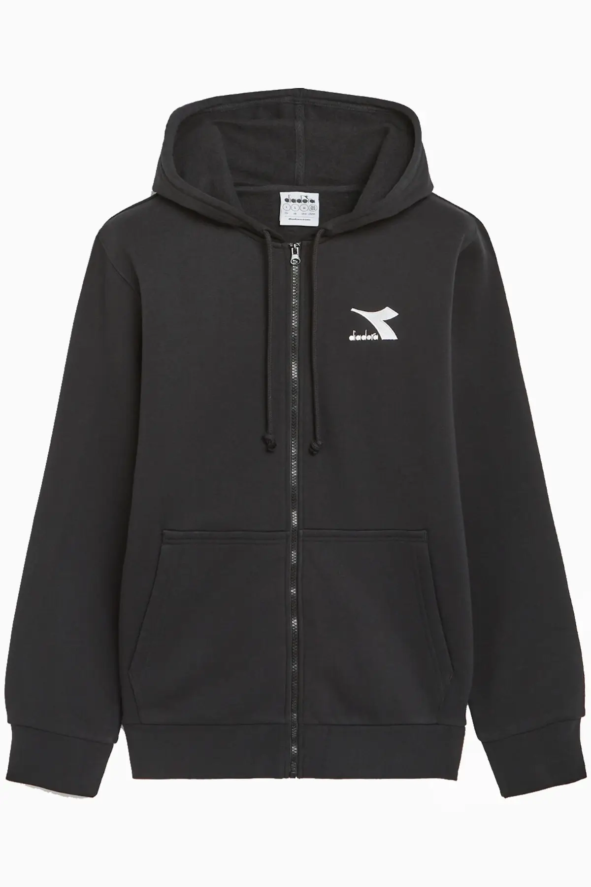 Bluza z kapturem Diadora FZ Core - Czarny