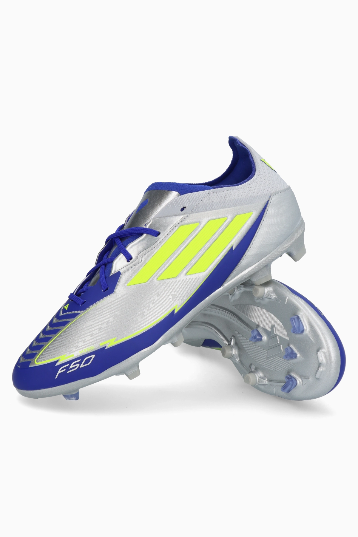 Korki adidas F50 Elite Messi FG Junior - Srebrny