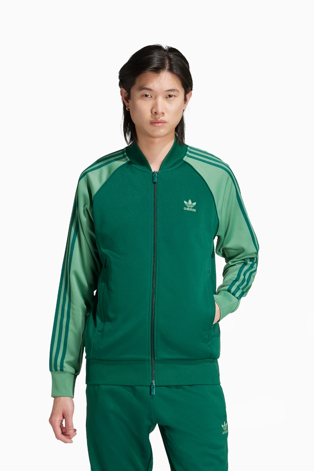 Bluza adidas Adicolor Classics SST - Zielony