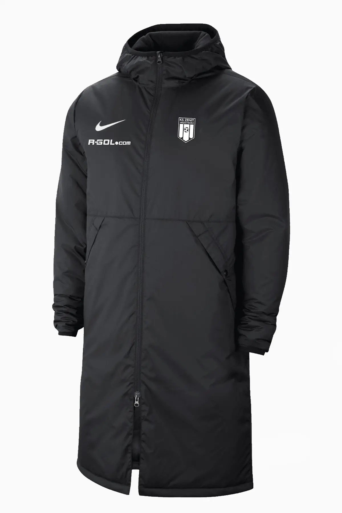 Kurtka Nike Zenit Międzybórz 23/24 Repel Park 20 Junior - Czarny