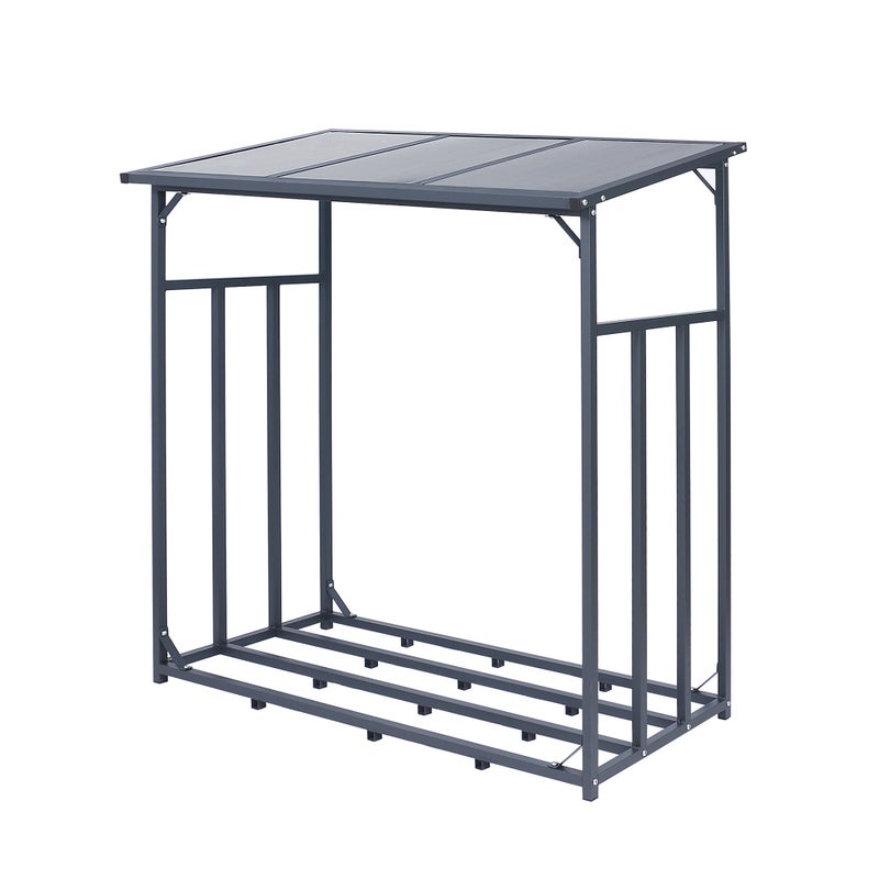 Regal na drewno opalowe 145x145x70 cm Regal na drewno opalowe Regal na drewno op