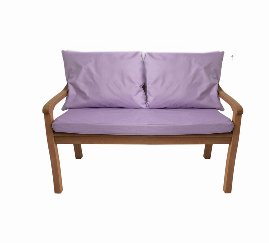 Poduszka ogrodowa na ławkę 110x50x7cm/2x50x56cm Poduszka na ławkę Fioletowa poduszka na meble ogrodowe Wygodne poduszki na sofę na patio i werandy