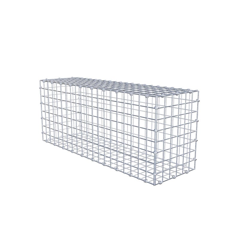 Gabion 100 cm x 40 cm x 30 cm (dł. x wys. x gł.), rozmiar oczek 5 x 5 cm, pierścień spiralny