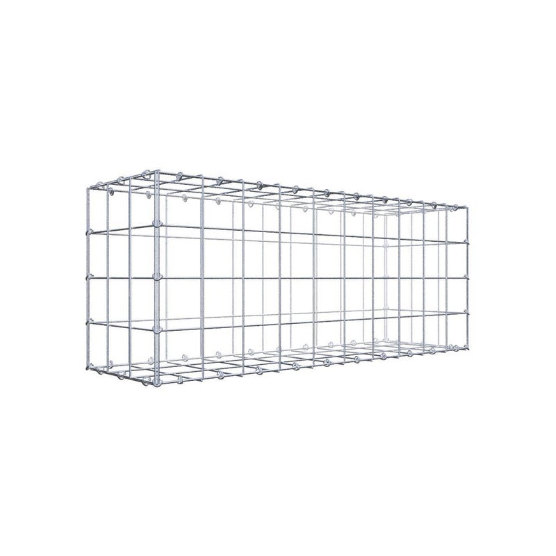 Gabion 100 cm x 40 cm x 30 cm (dł. x wys. x gł.), rozmiar oczka 10 cm x 10 cm, pierścień typu C