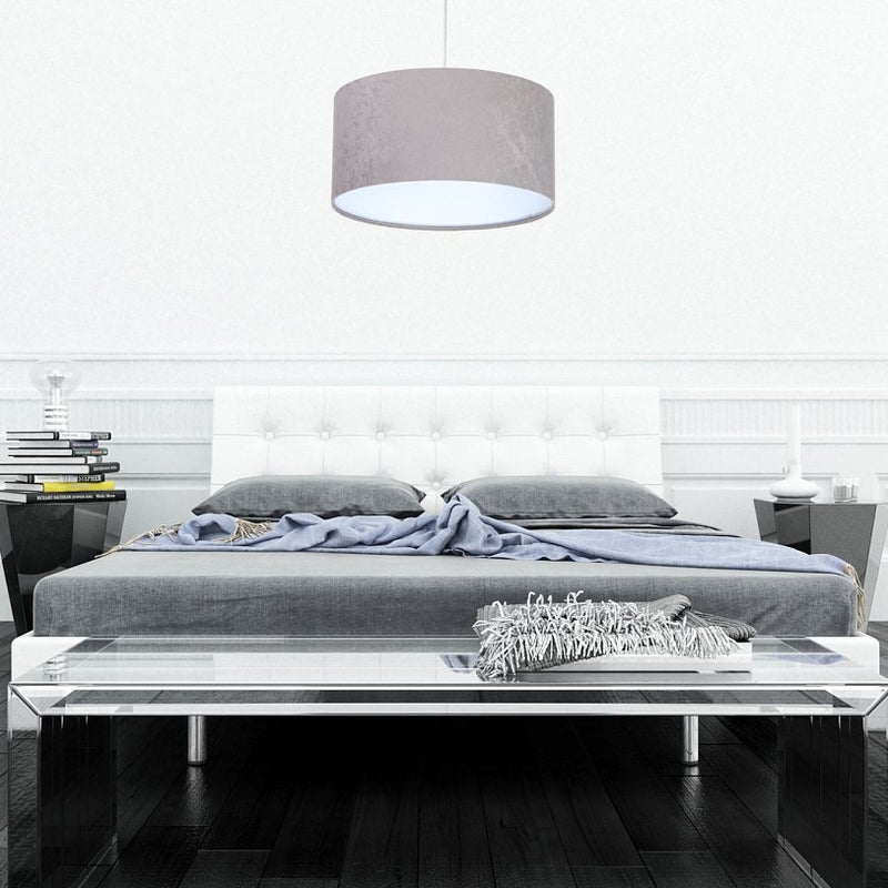 Lampa wisząca HOME 40 szara/biała
