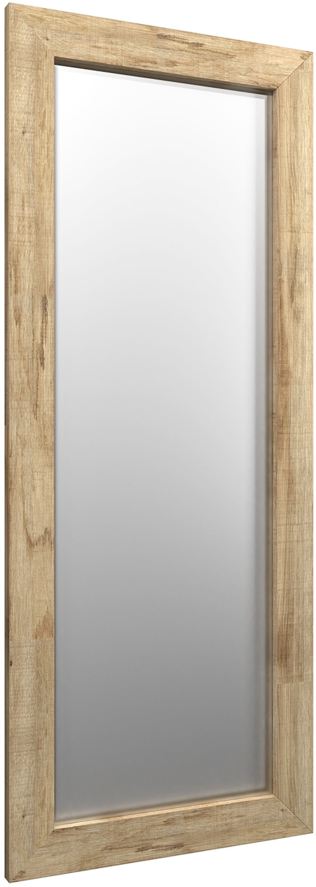 Styler Jyvaskyla lustro 148x56 cm prostokątne rama dąb LU-12404
