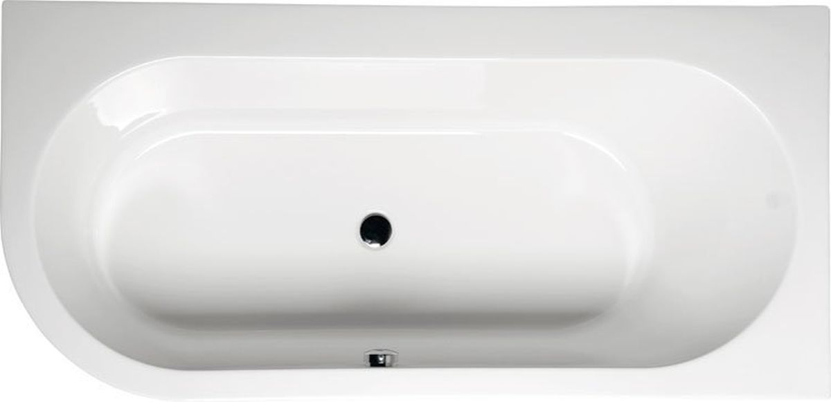 Polysan Astra wanna narożna 165x80 cm prawa biała 34611