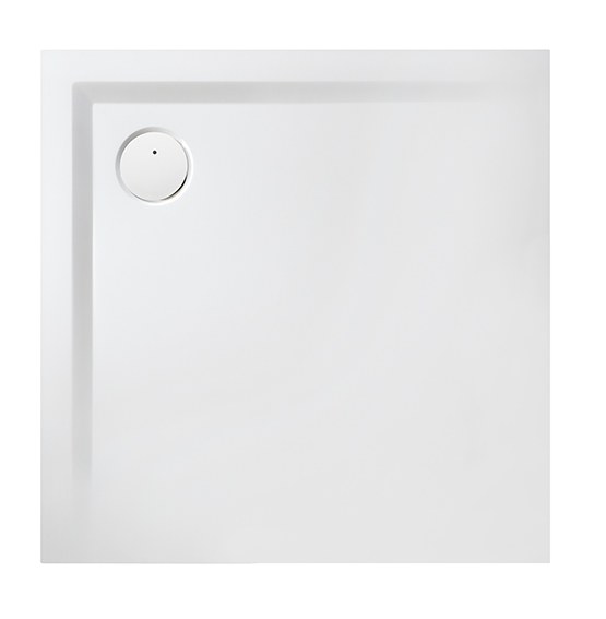 Sanplast Space Mineral brodzik 90x90 cm kwadratowy Pro Safe System biały 645-290-0031-01-002
