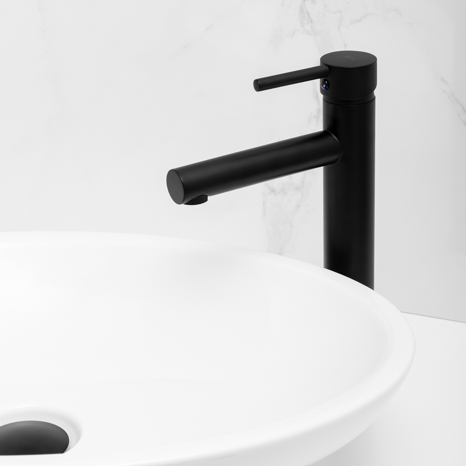 YokaHome Host bateria umywalkowa stojąca wysoka czarny mat BU.HOST-36-BLK - Wysyłka w 24h