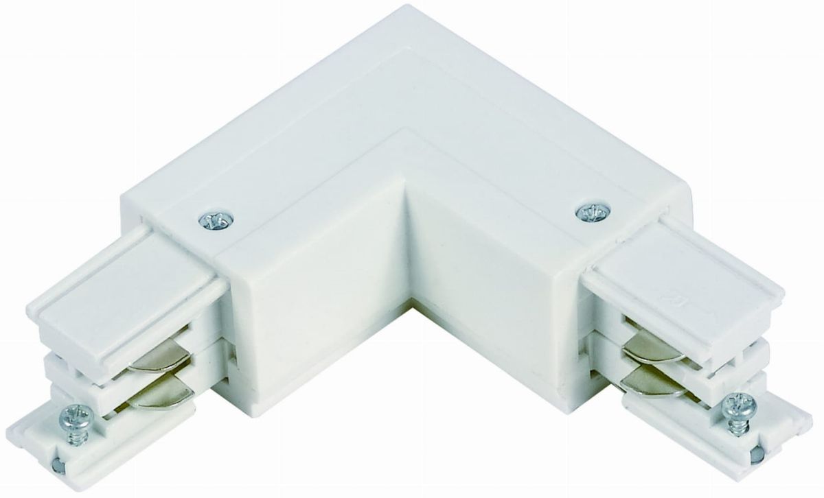 Light Prestige System 3F łącznik do szynoprzewodów L prawy biały LP-552/3FRWH