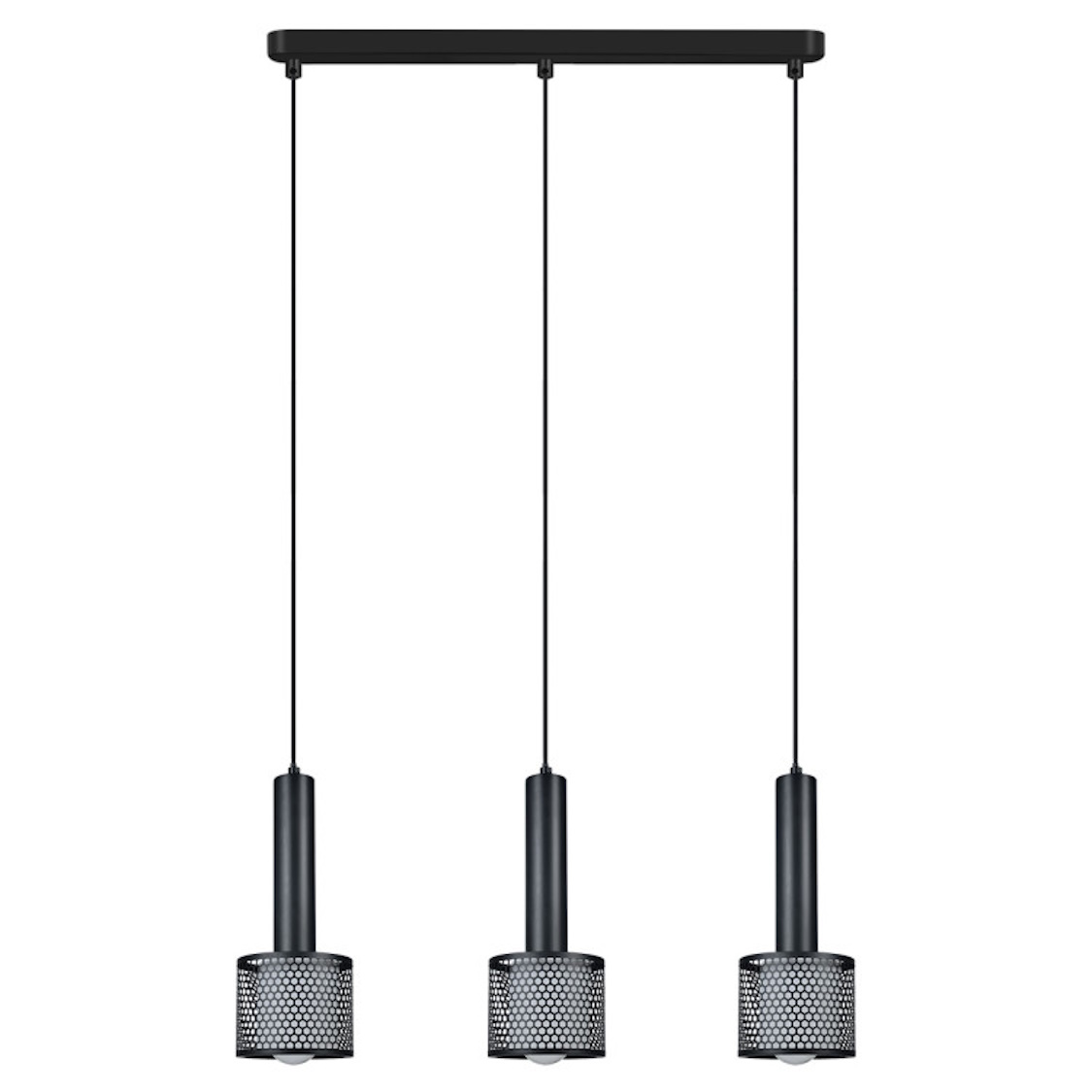 Light Prestige Amo lampa wisząca 3x15 W czarna LP-0702/3L BK