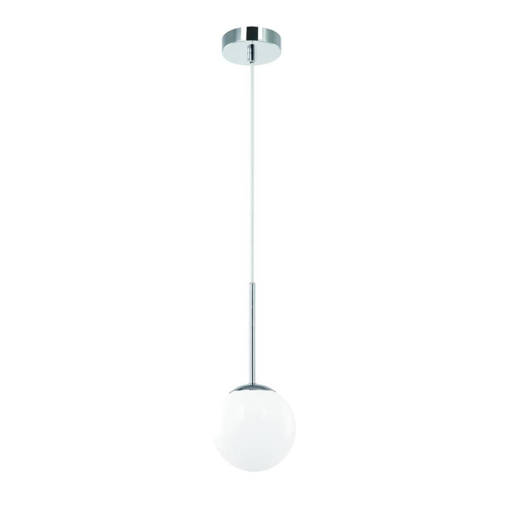 Orlicki Design Bao I Cromo lampa wisząca 1x8W chrom/biały OR80049 - Wysyłka w 24h